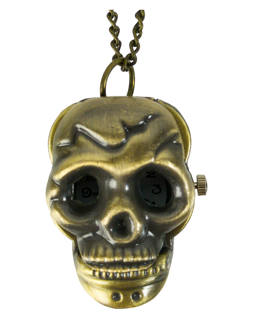 Taschenuhr Halskette Totenkopf bestellen
