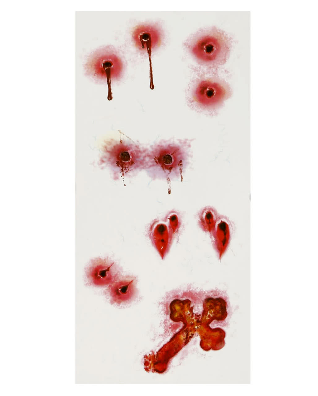 Tattoo Wunden Set Vampir Halloween Make-up Zubehör