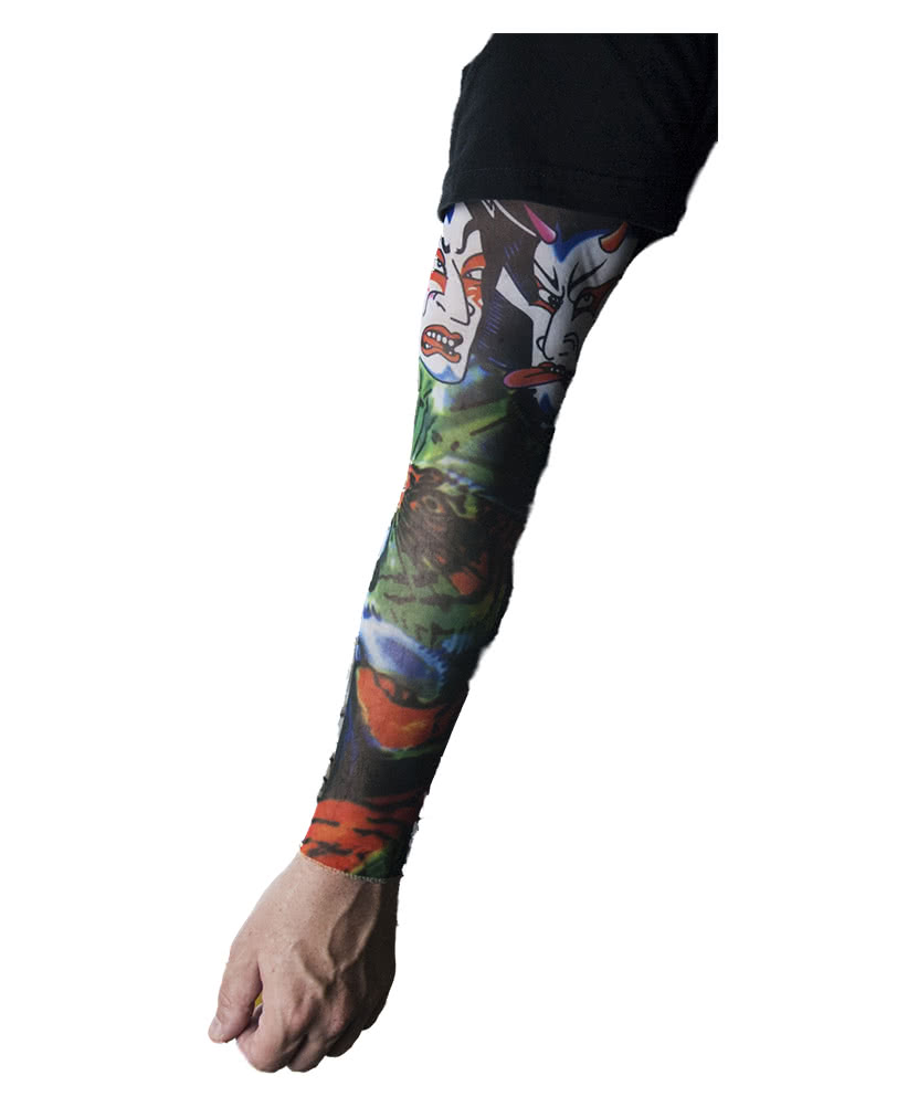 Tattoo Ärmel Asia   Kostümzubehör für Gangster