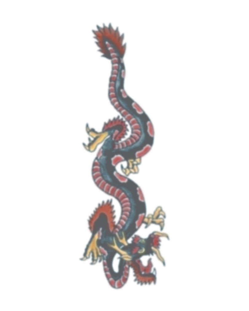 Drachen Tattoo Klebetattoos kaufen