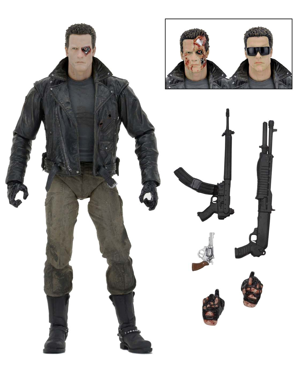 Terminator Actionfigur Ultimate Police Station Assault T-800 NECA ➤