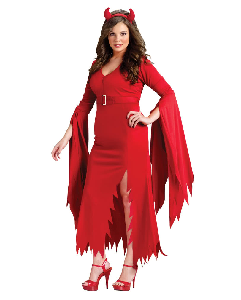 Gothic Teufelin Kostüm XL Teufelskostüm