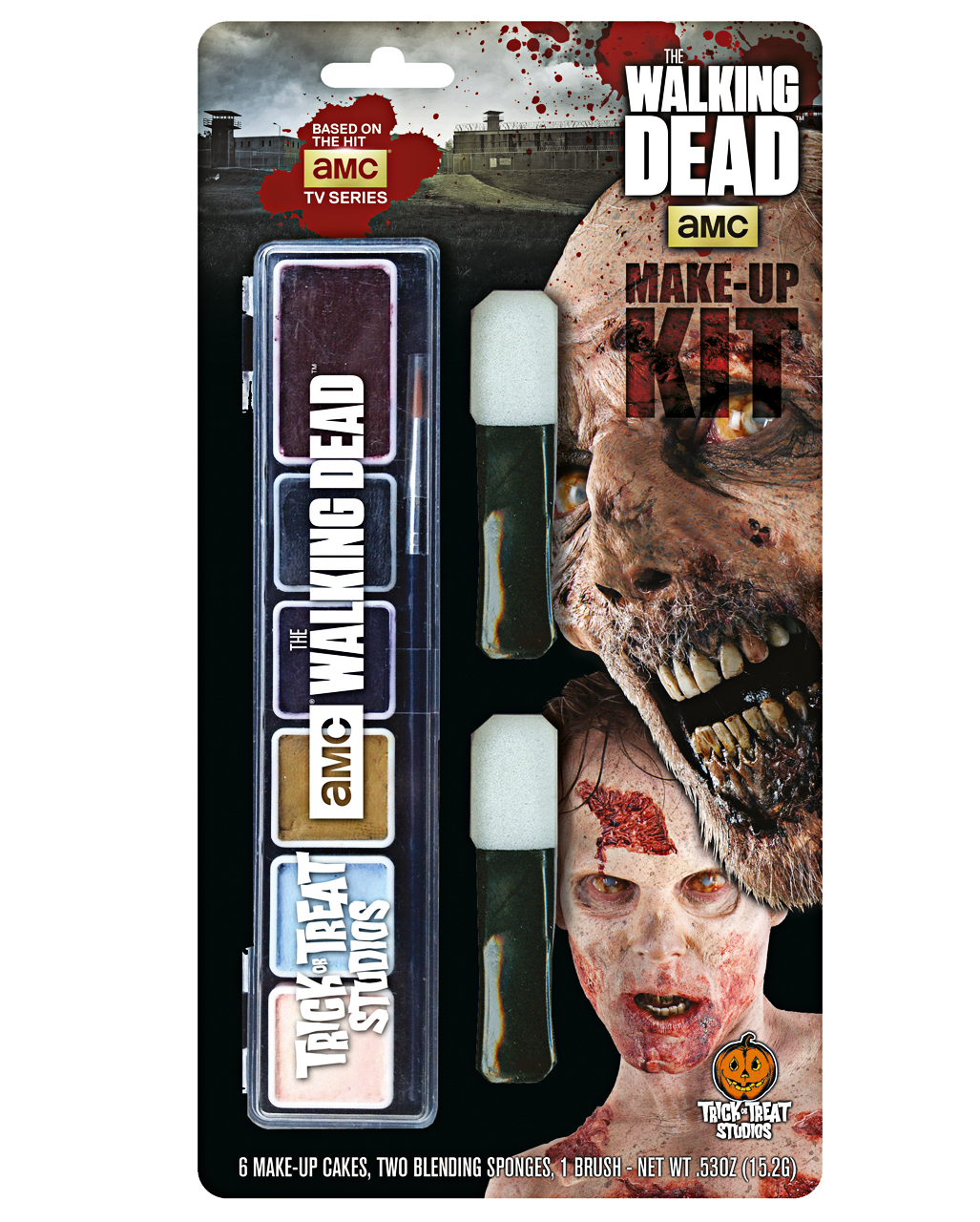 The Walking Dead Make Up Set Zombie Make-up