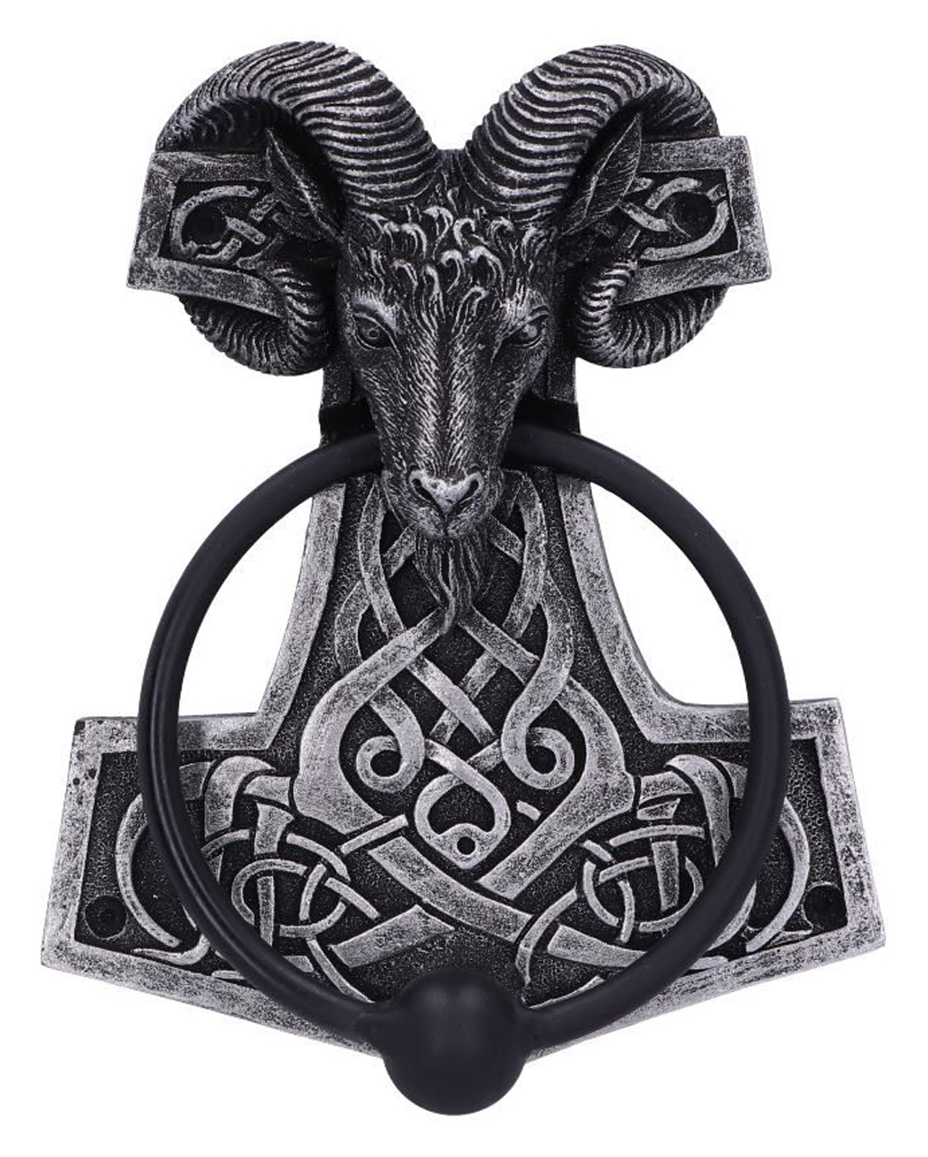 Thors Hammer Türklopfer 16cm ★ Wikinger Türdeko