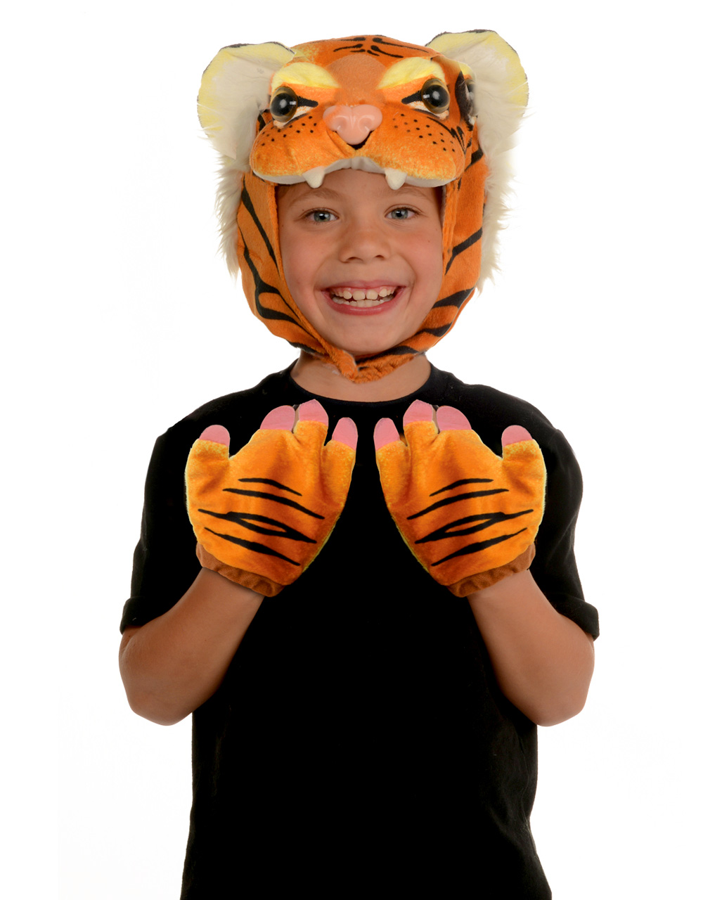 Tiger Kostümset für Kinder als Tierverkleidung