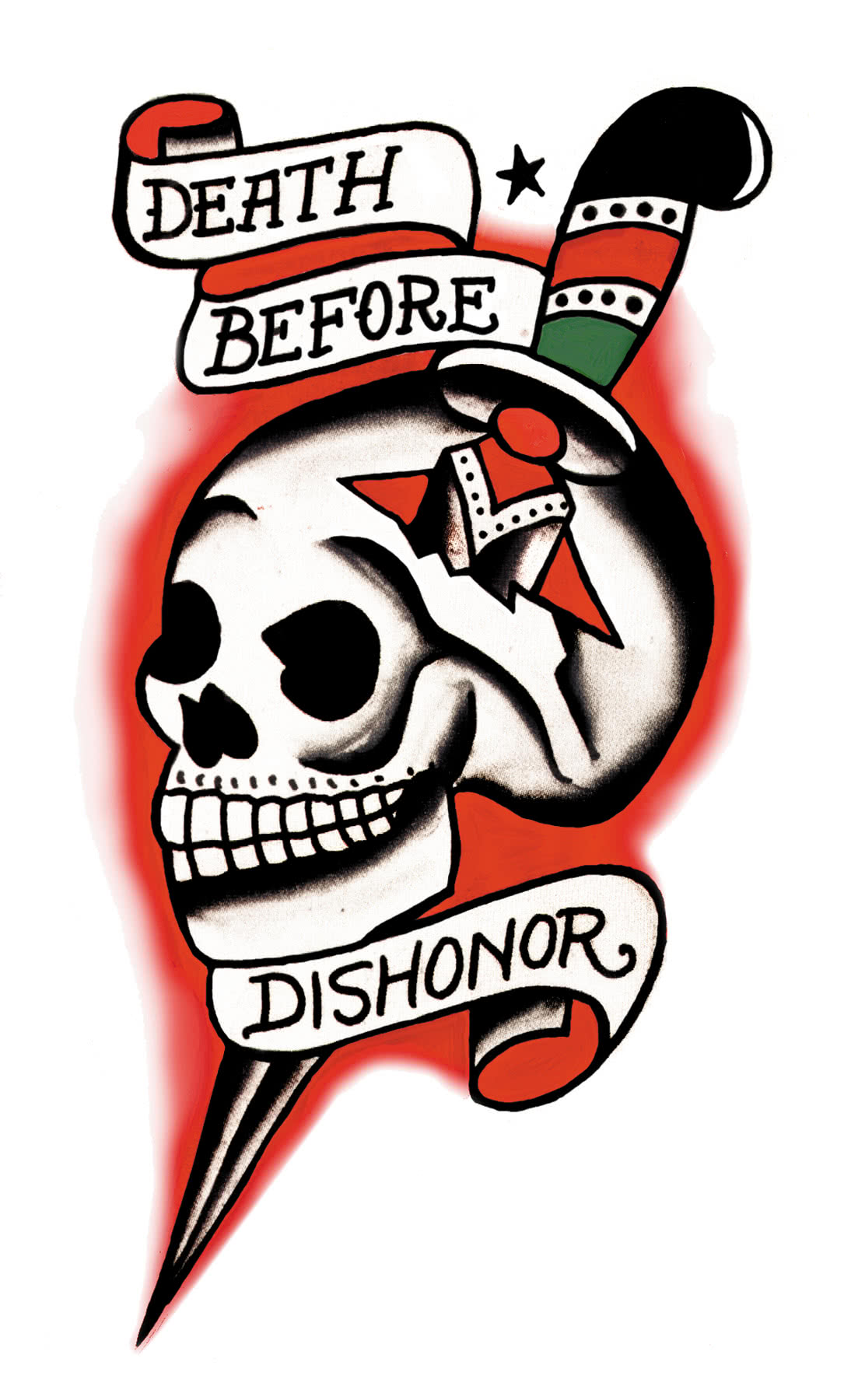 Totenschädel Skull Tattoo Klebetattoos kaufen