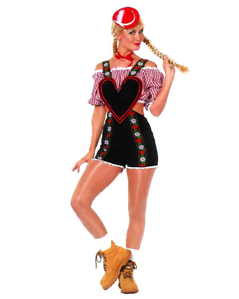 Trachten Kostüm Damen   Bayerisches Outfit für Frauen  M / 38