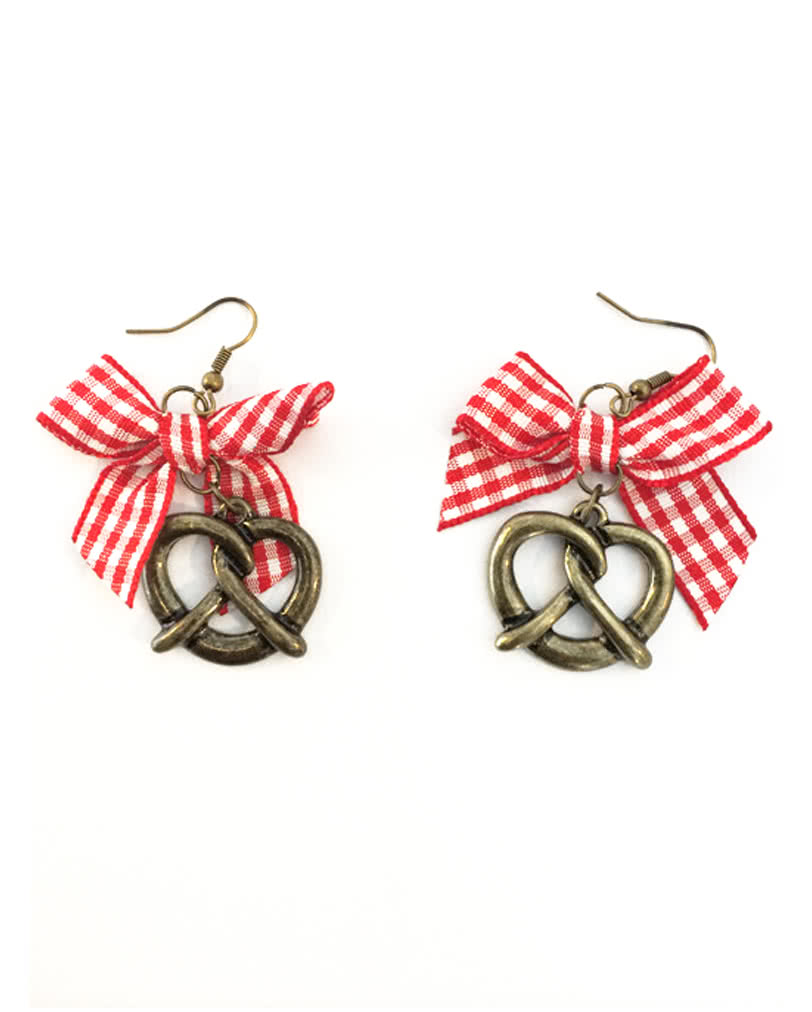 Trachten Ohrringe Brezn  Dirndl Schmuck online kaufen