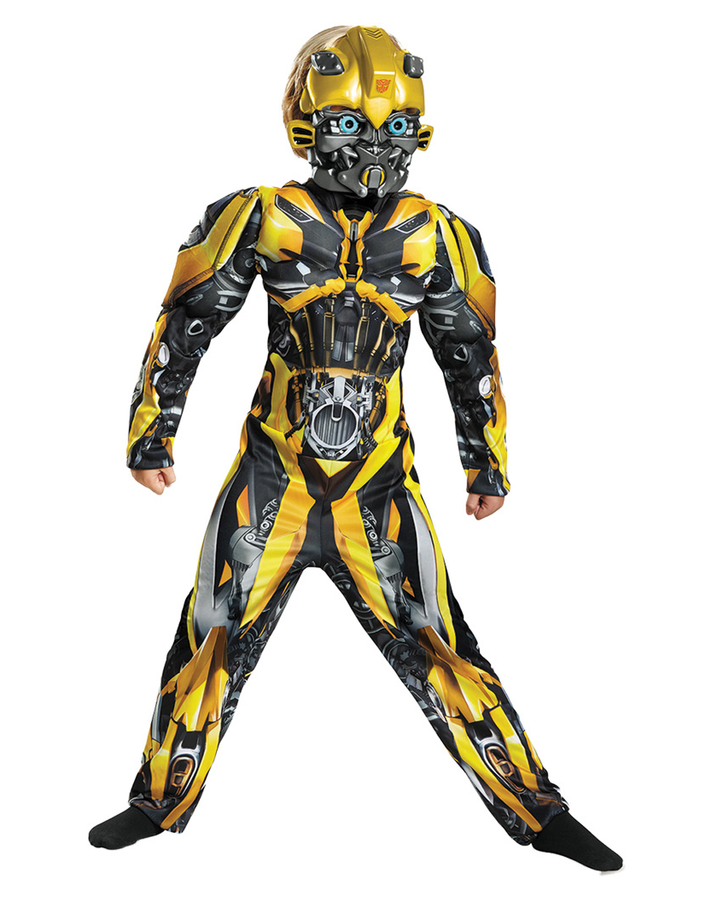 Transformers Bumblebee Kinder Muskelkostüm ★ S
