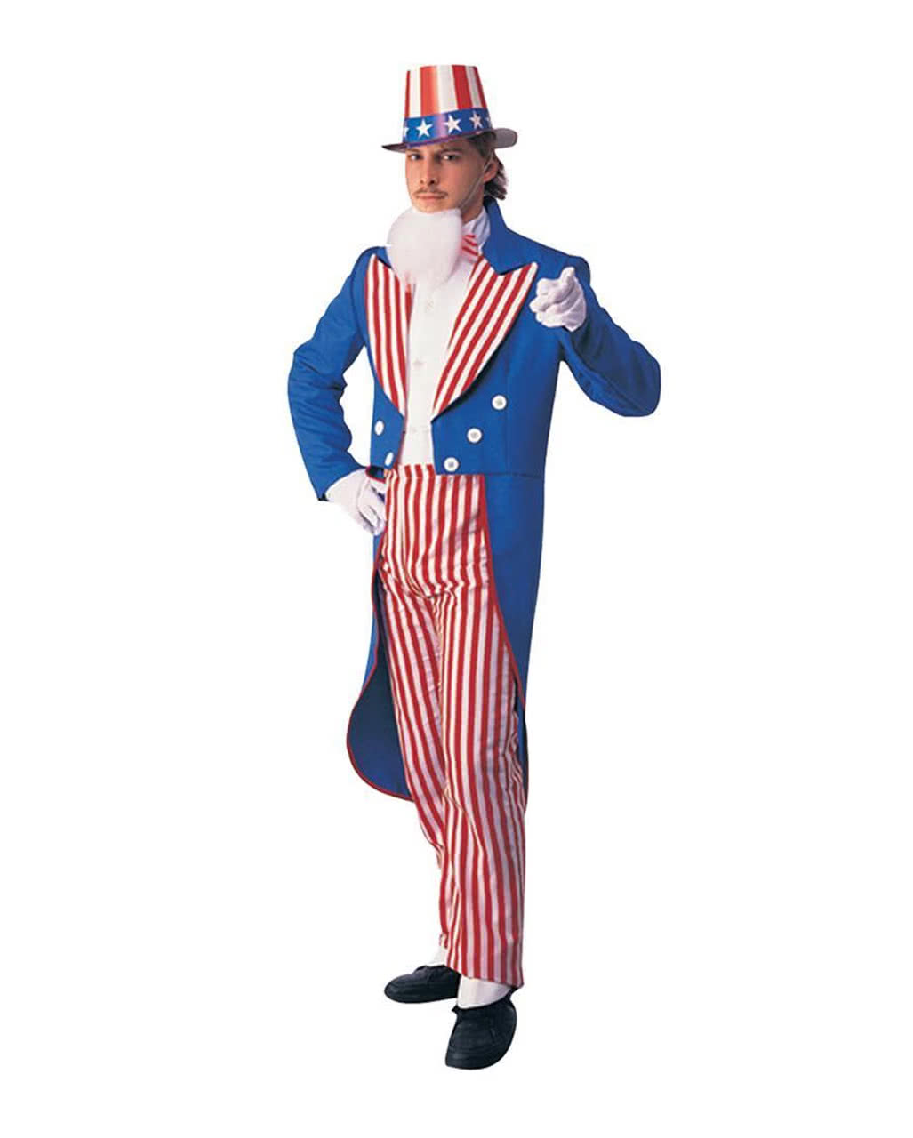 Uncle Sam Kostüm  USA Kostüm M
