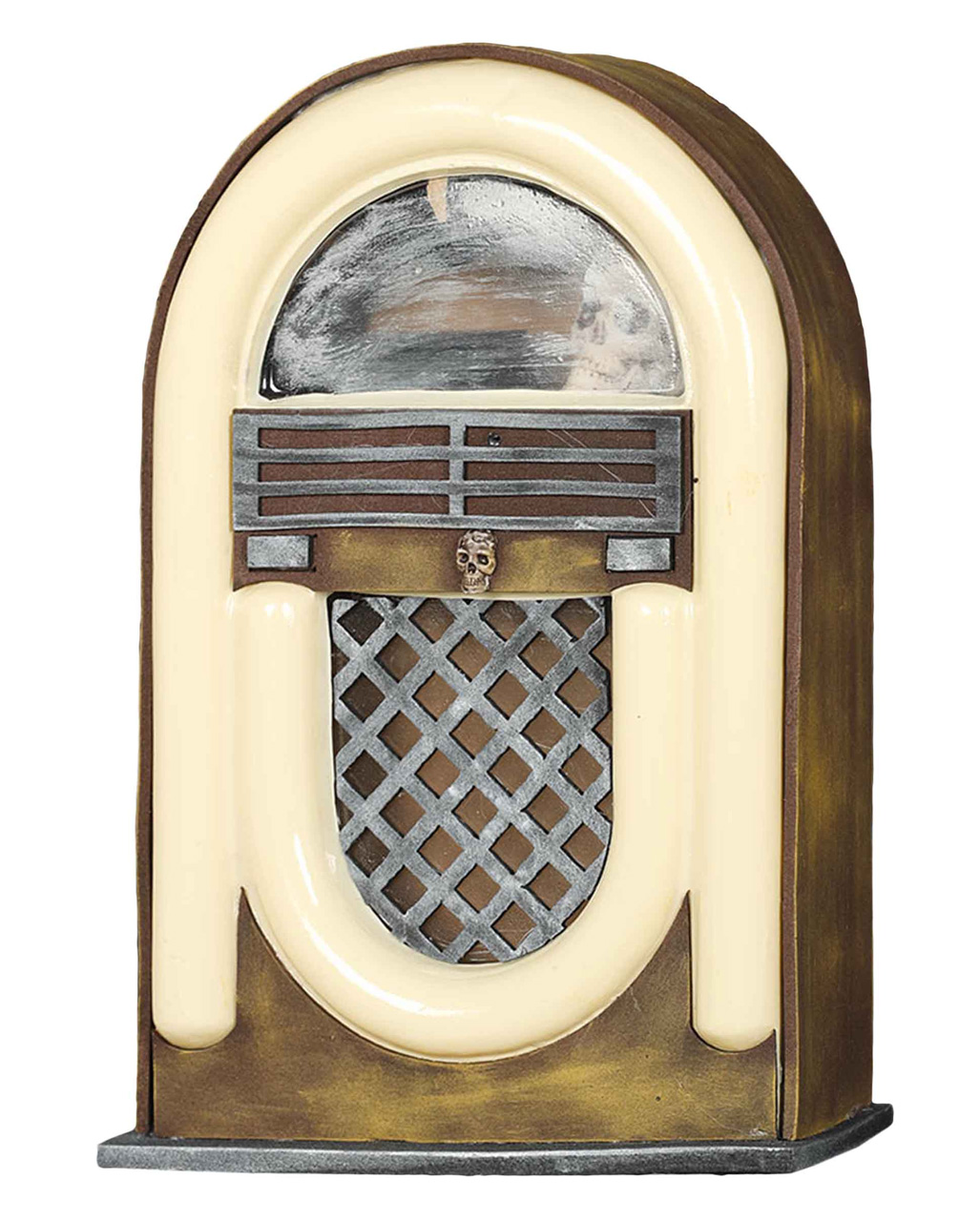 Unheimliche Radio Jukebox mit Licht & Sound ★