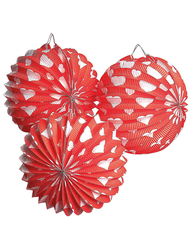 Valentinstags-Laterne 6 St. Party Deko kaufen