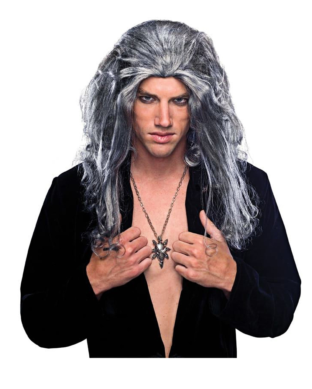 Vampir Baron Perücke Halloween Männerperücke