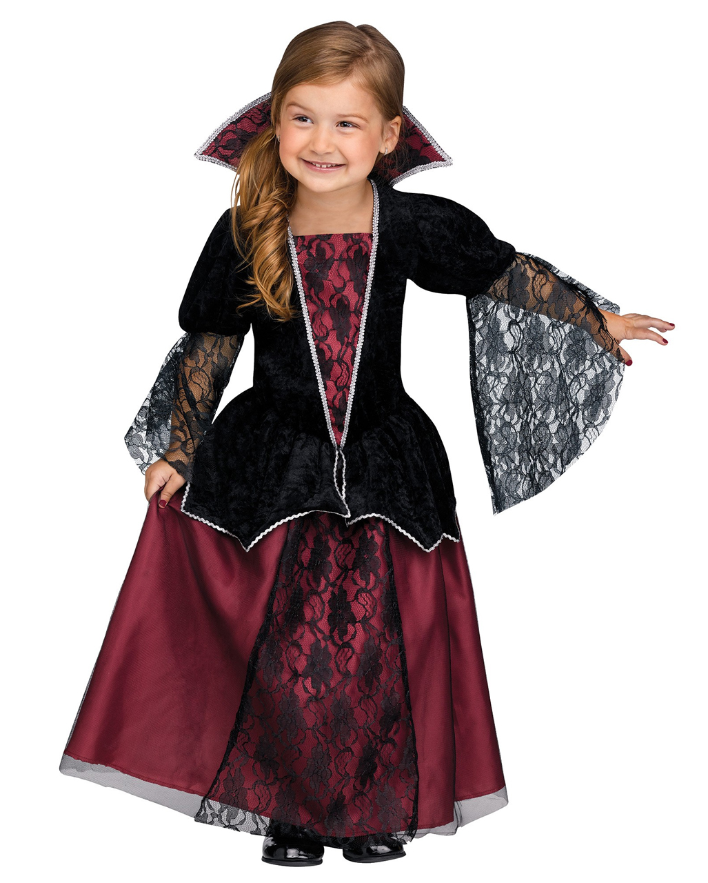 Vampir Prinzessin Kleinkinderkostüm für Karneval! XL