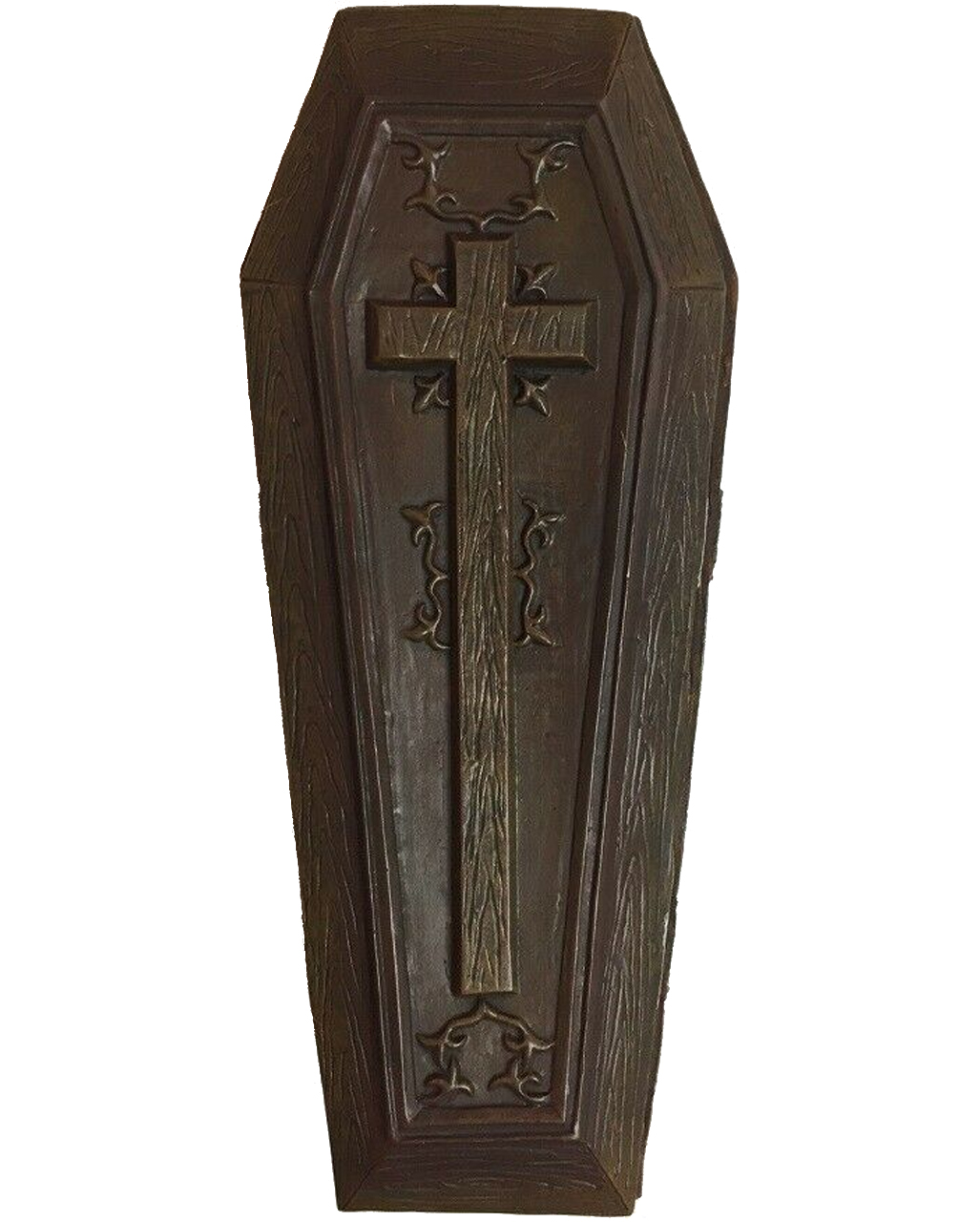 Vampir Sarg Schatulle braun für Gothic Schmuck