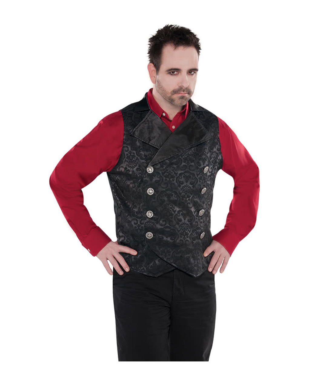 Vampir Weste für Herren für dein Vampirkostüm an Halloween