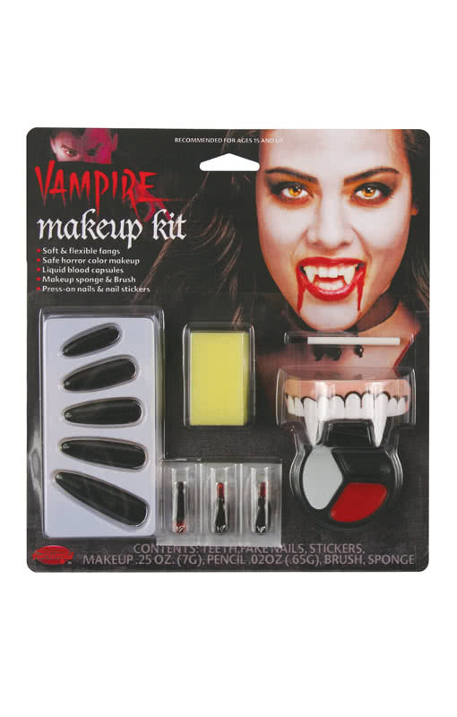 Komplett Make-up Kit Vampiress  Halloween Make-up