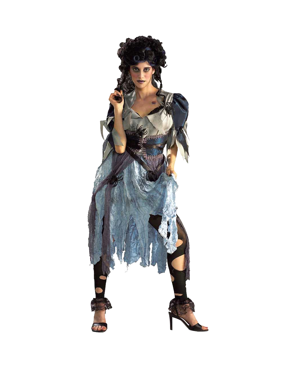 Verführerische Spinnenhexe Kostüm Gr. M/L Halloween Kostüm