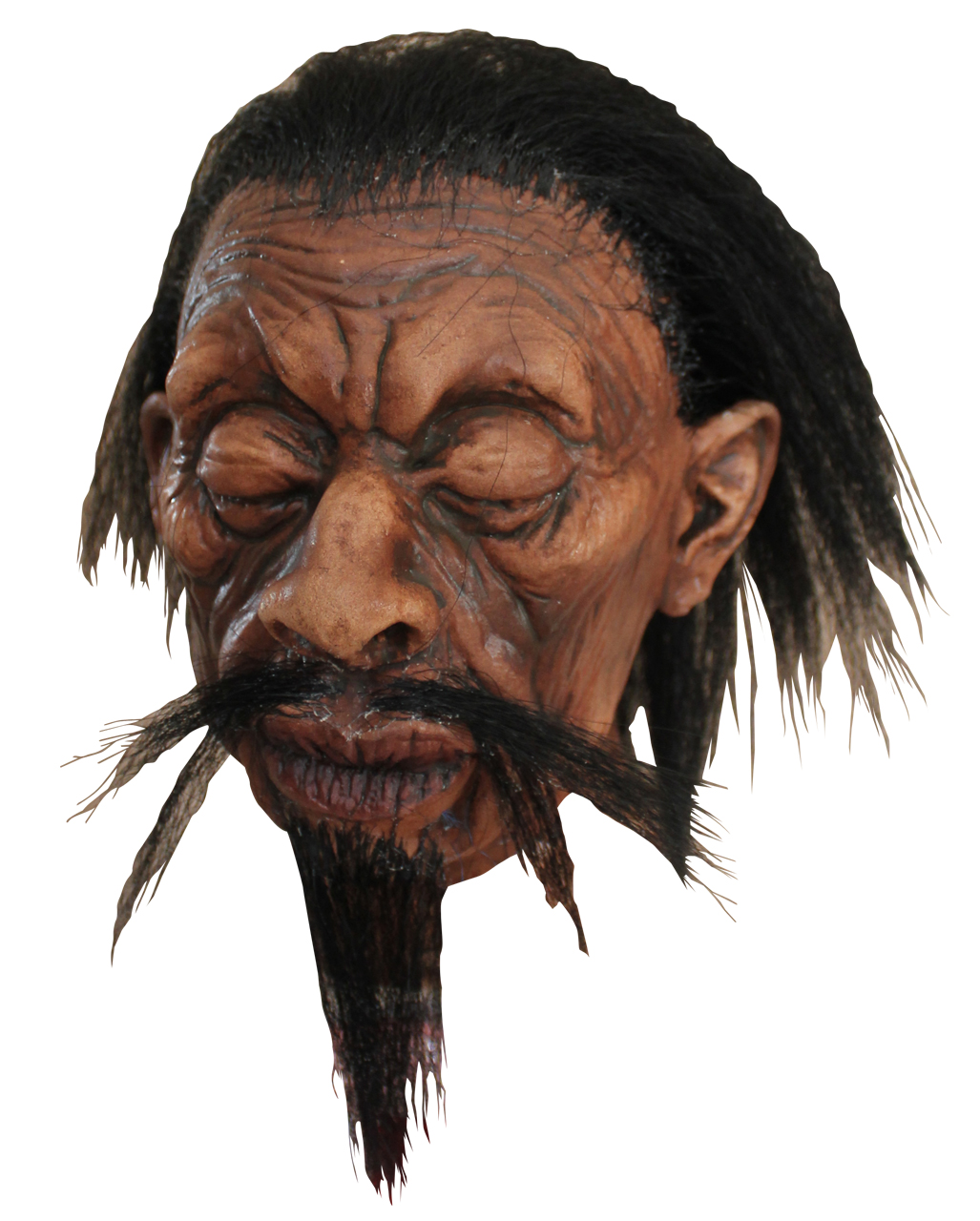 Schrumpfkopf Asia Halloween Deko