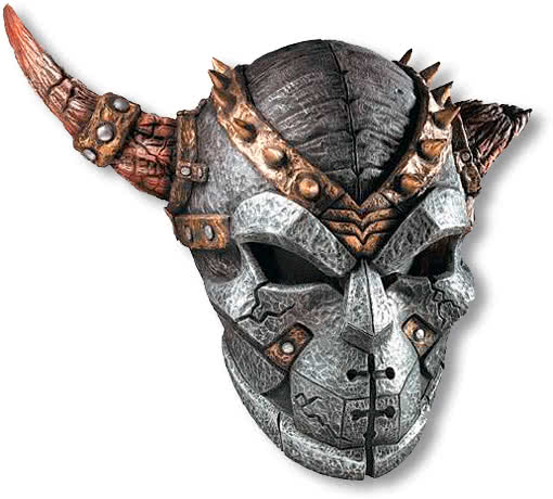 Warlord Latex Maske Fantasy Masken für LARP & Roleplay