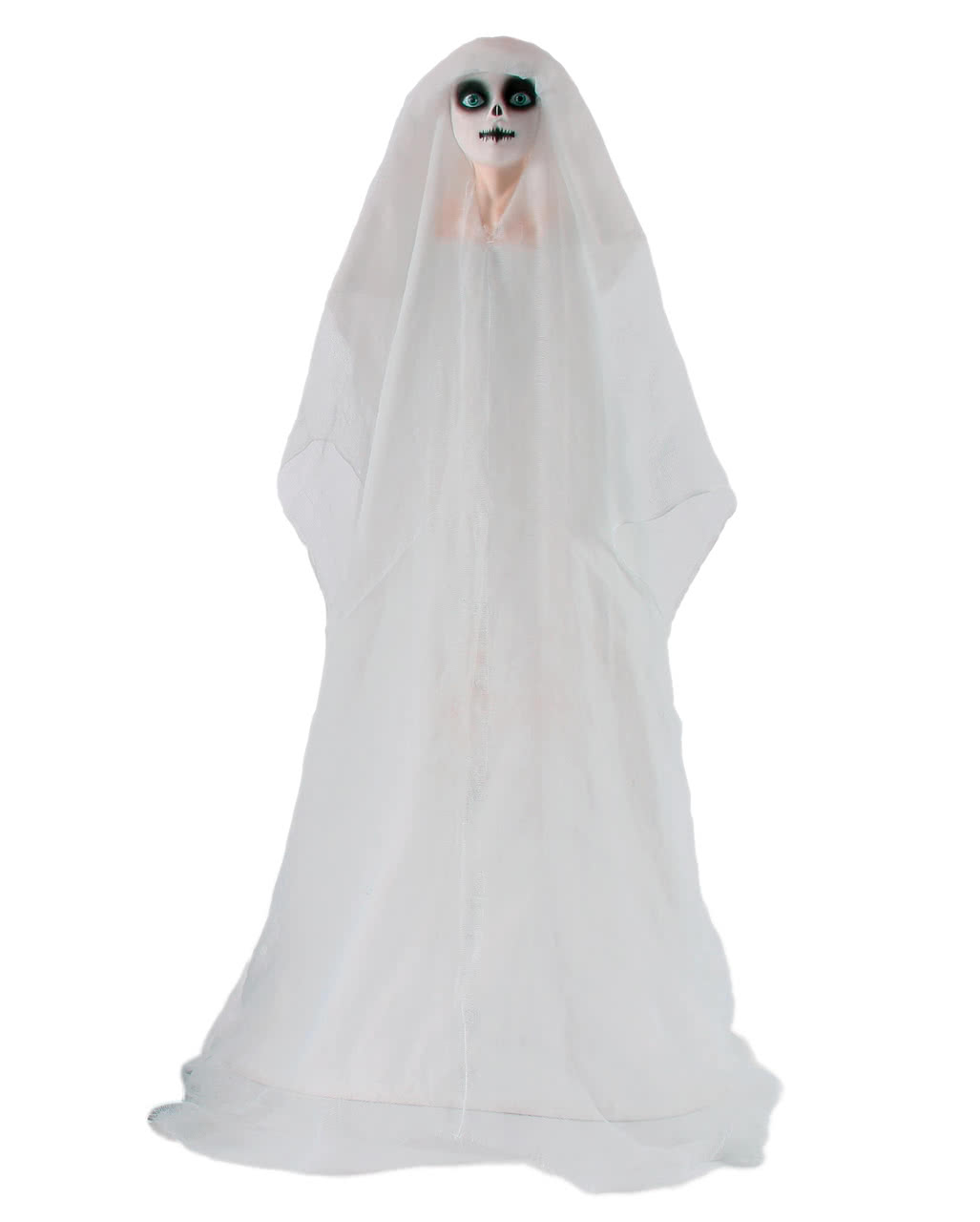 Geisterbraut Gartengeist als Halloween Deko