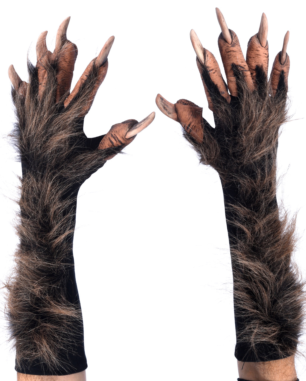 Werwolf Handschuhe mit Kunstfell Deluxe kaufen