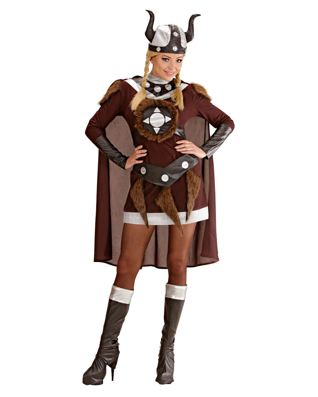 Wikinger Walküre Viktoria Kostüm für Halloween XL