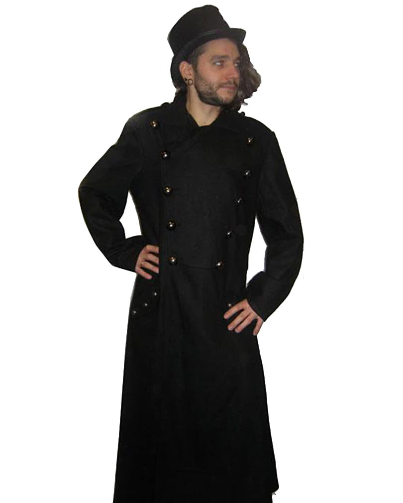 Wollmantel Uniformstil Gr.M   Gothic Mäntel