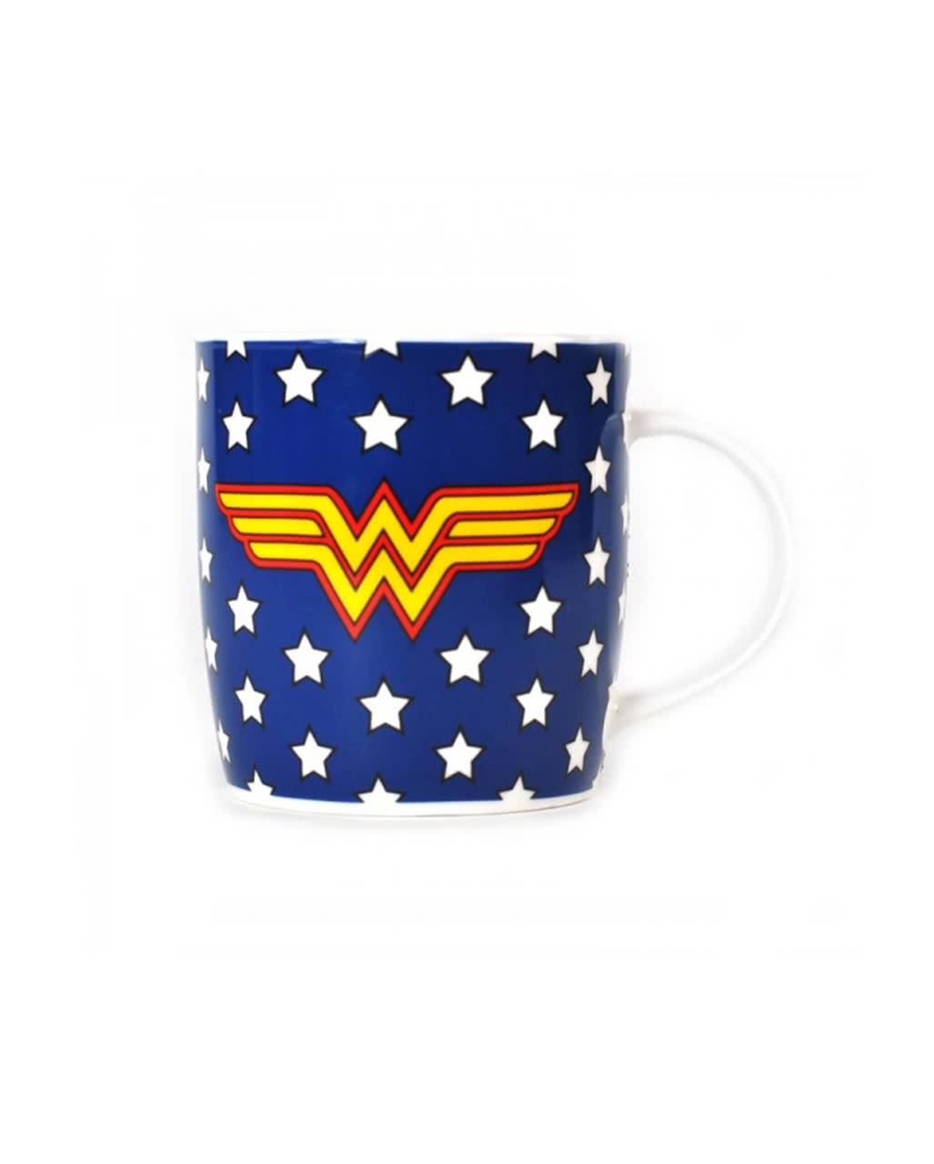 Wonder Woman Tasse Sterne blau für Powerfrauen