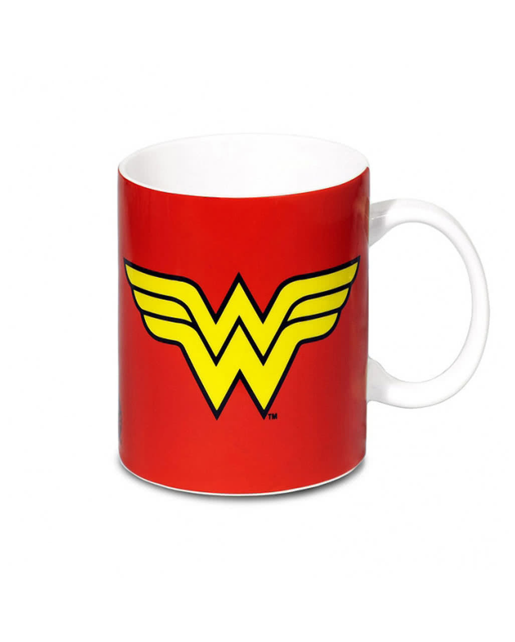 Wonder Woman Tasse rot für Superhelden