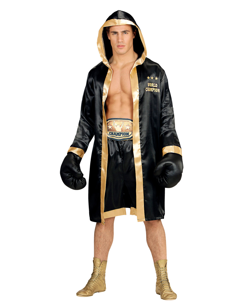 World Champion Boxer Kostüm für Karneval & Fasching XL