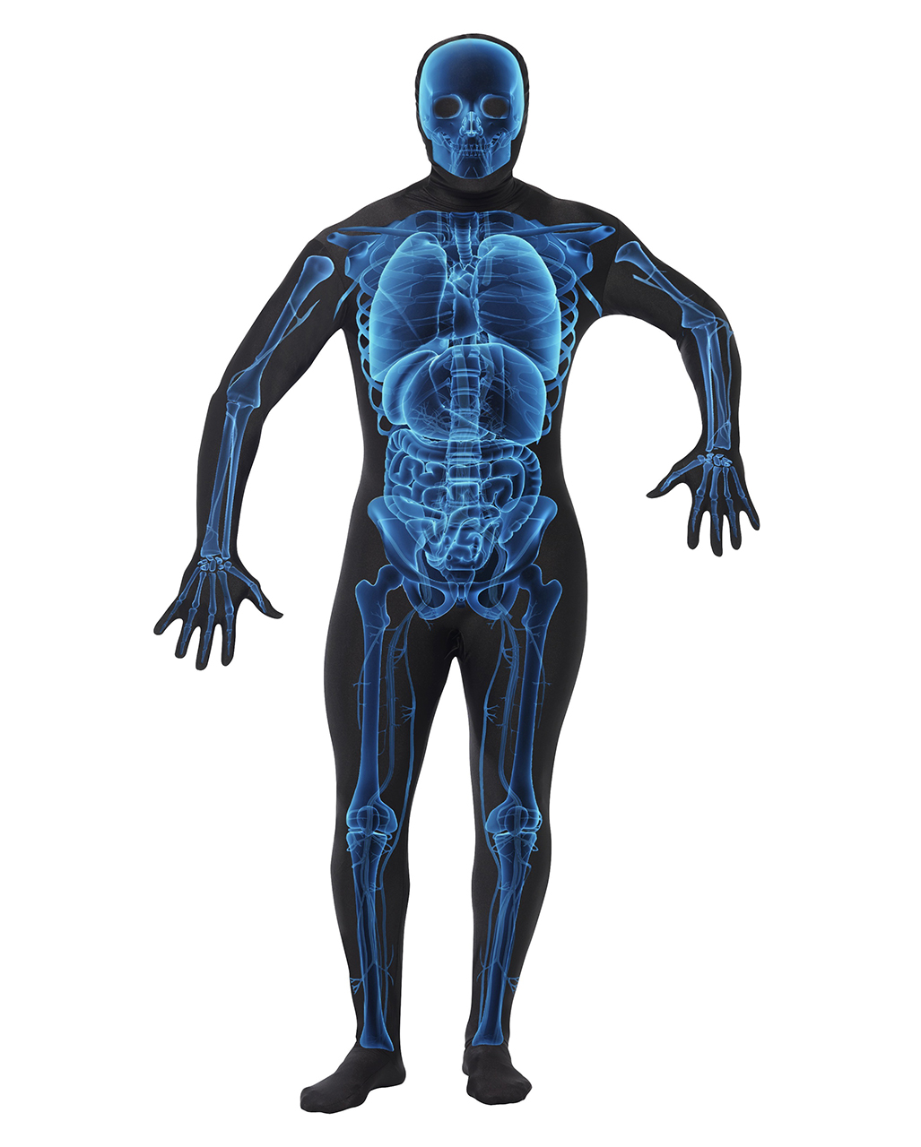 X-Ray Röntgen Skinsuit XL   Halloween Kostüme in Plus Size
