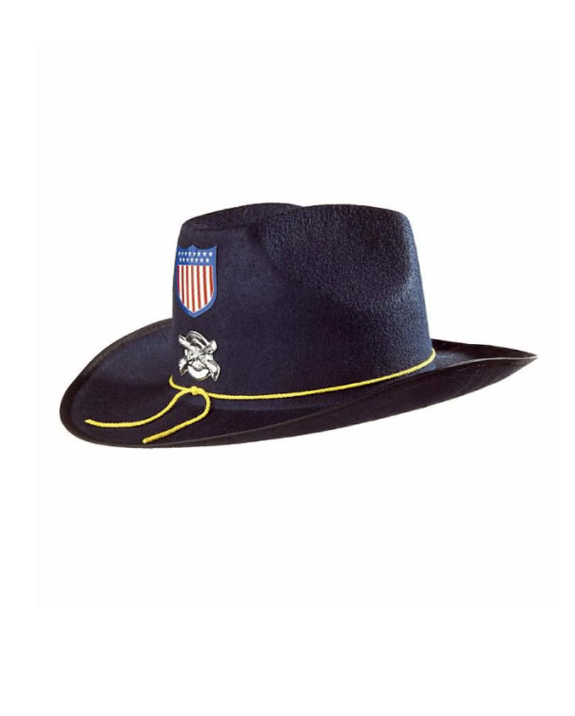 Nordstaaten General Hut   Yankee-Soldaten Hut mit Wappen