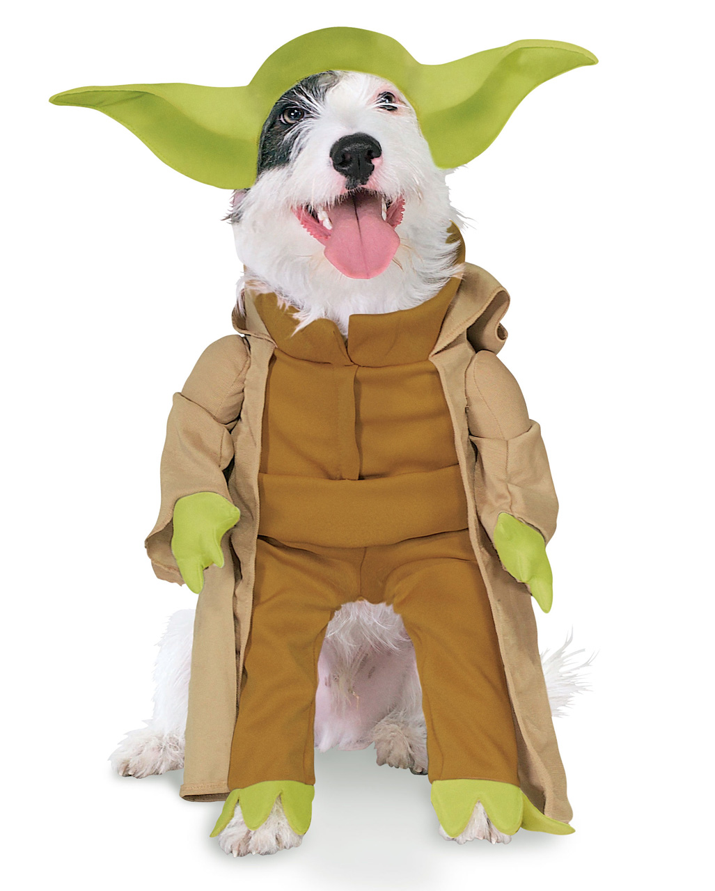 Yoda Hundekostüm für Star Wars Fans L