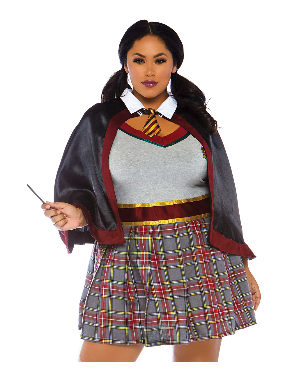 Zauberschülerin Damenkostüm Plus Size Kostüme XL/XXL
