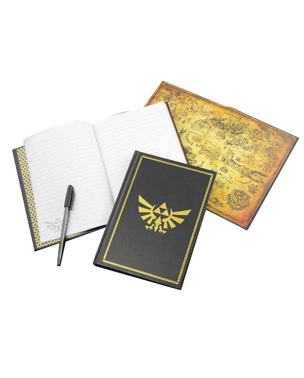 Zelda Hyrule Logo Notizbuch  Nintendo Fanartikel