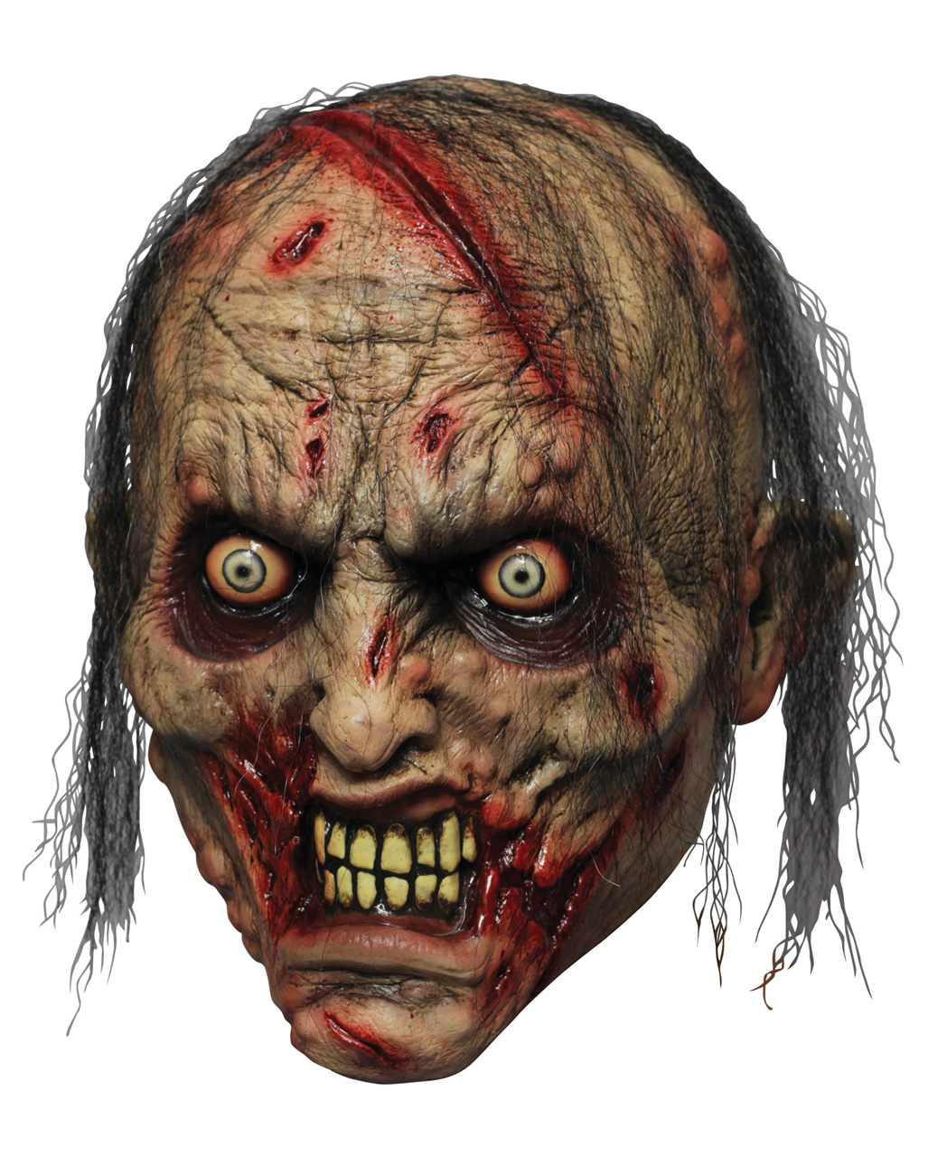 Zombie Biter Latex Maske für Halloween