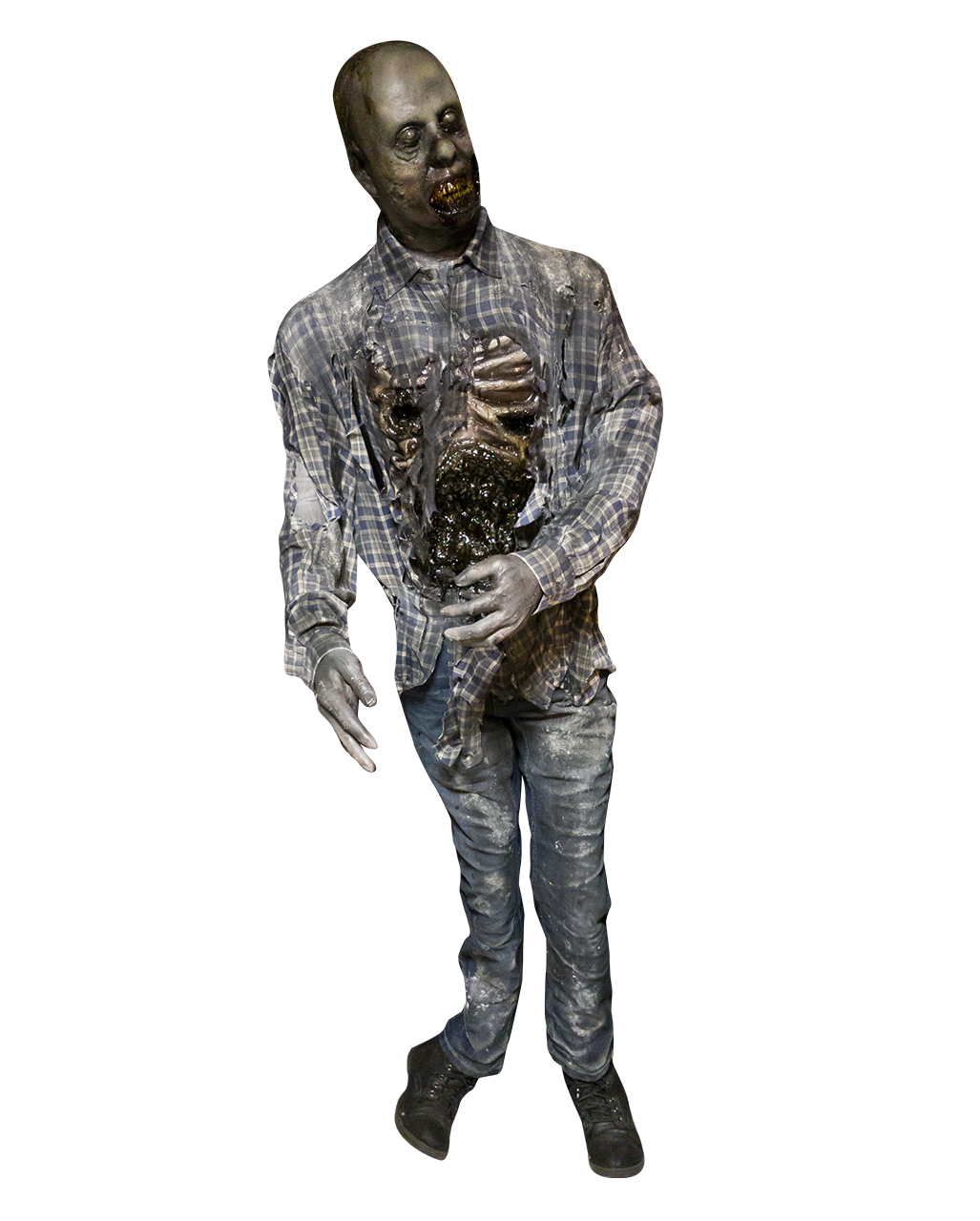 Zombie Standfigur Matthew  Geisterbahnfigur