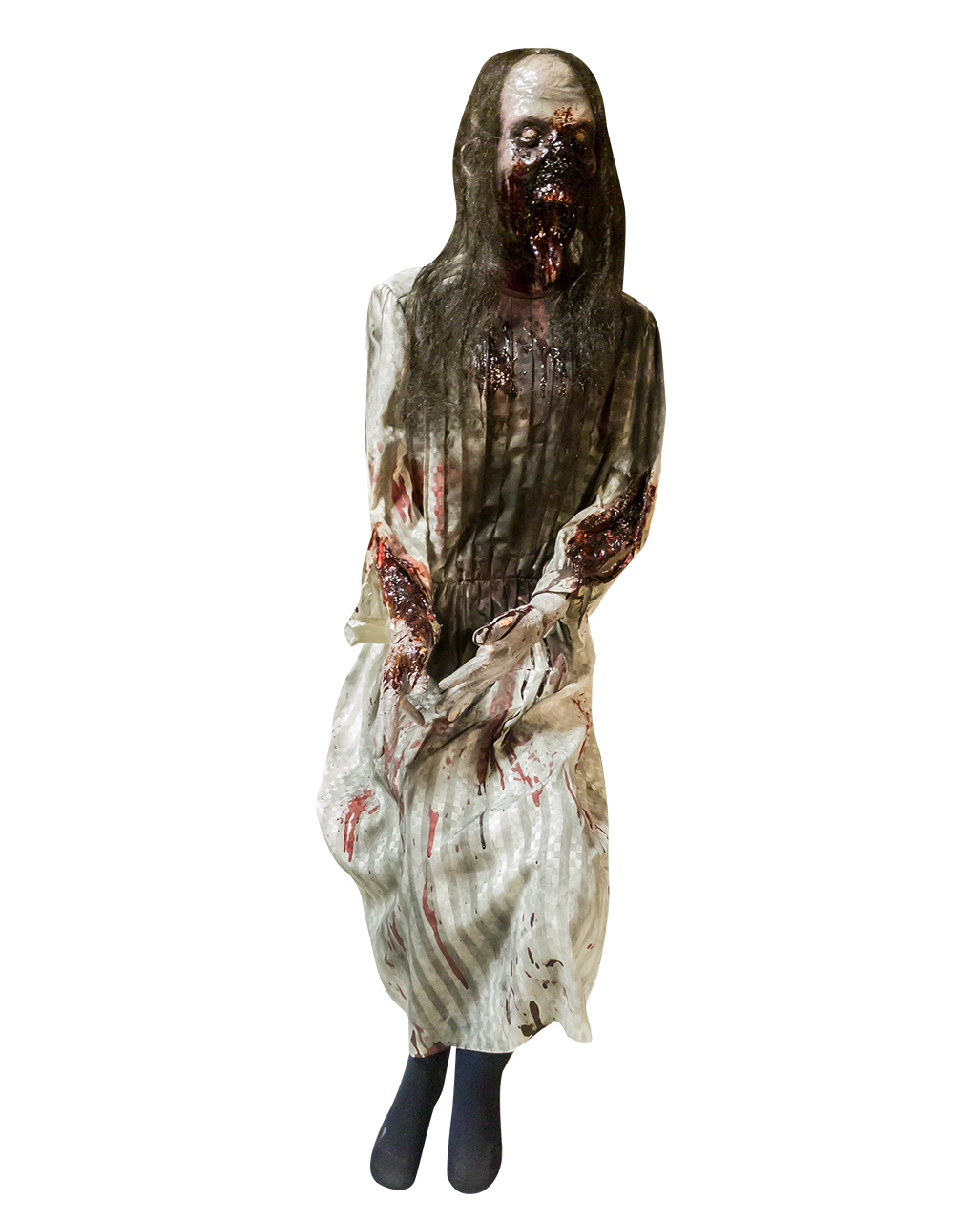 Zombie Standfigur Emily Geisterbahnfigur