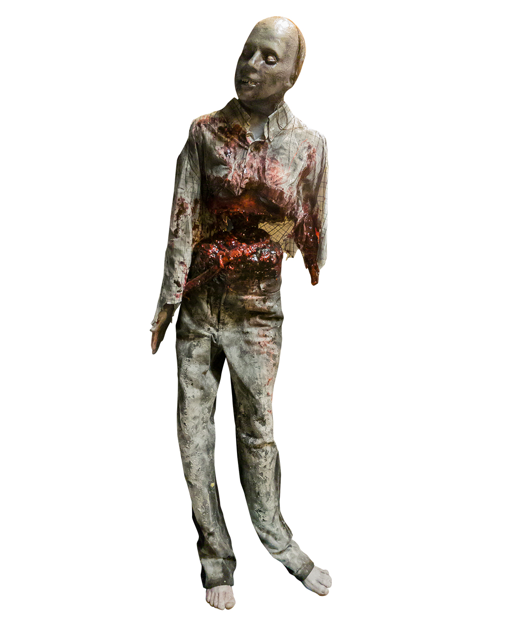 Zombie Standfigur Mason  Geisterbahnfigur