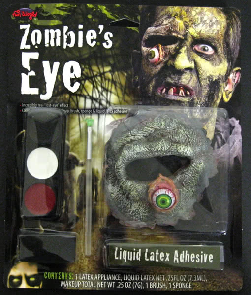 Zombie Eye Make Up Kit als Zombie Schminke für Halloween
