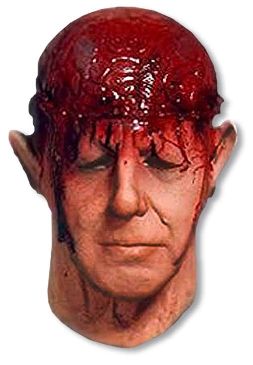 Zombie Braindead Foamlatex Maske für Halloween