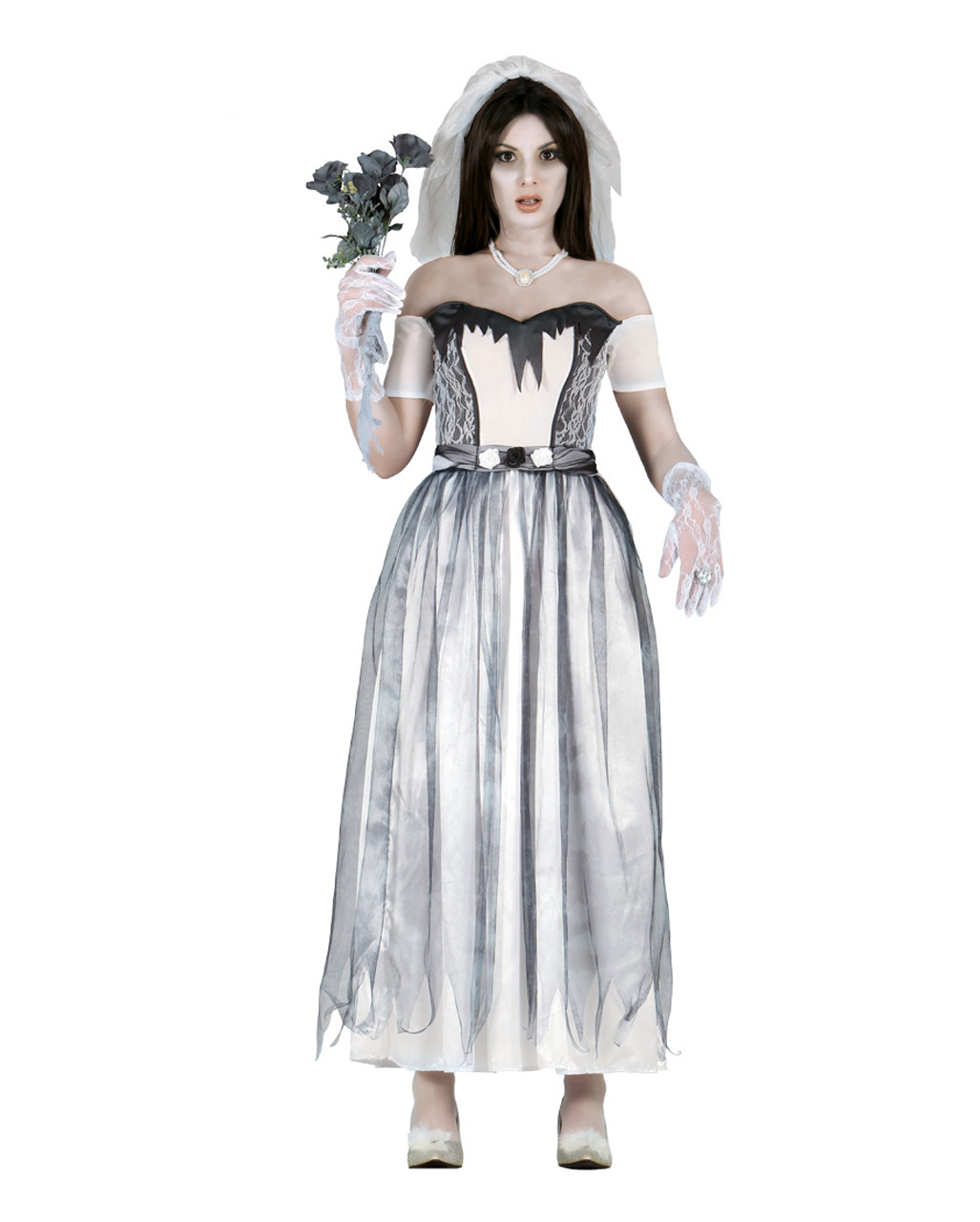 Untote Braut Kostüm Halloween Kostüme günstig kaufen L