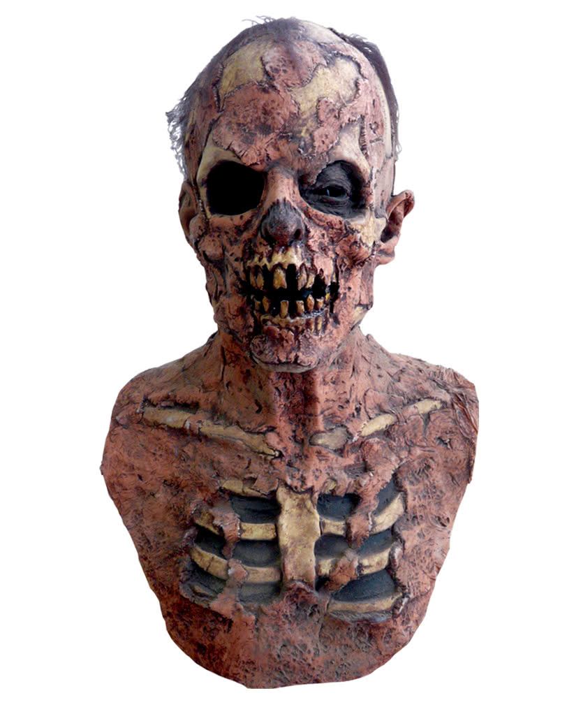 Zombie Groundbreaker Maske Extreme Zombie Maske aus Latex