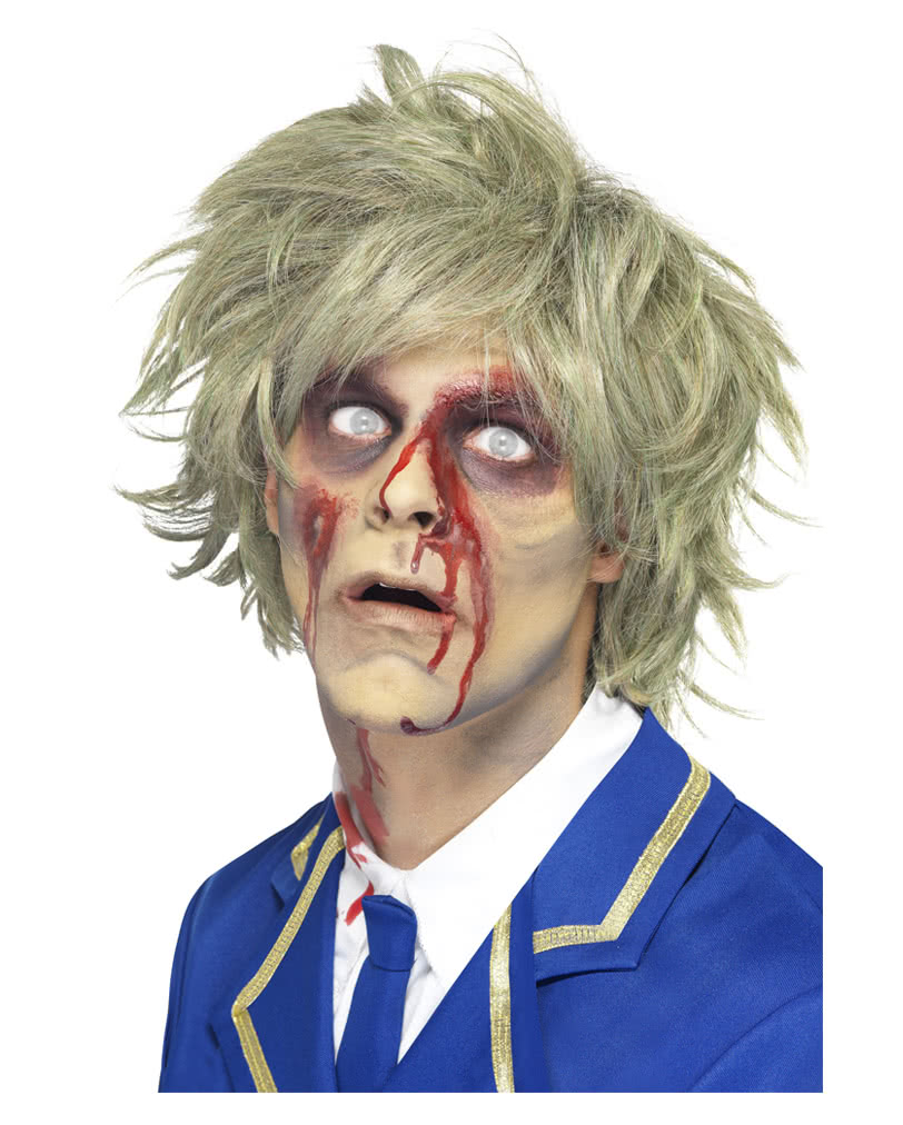 Zombie Herrenperücke Halloween Perücke für Männer