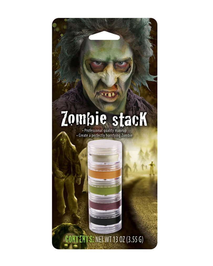 Zombie Make Up Stack   5-teilige Zombie Schminke