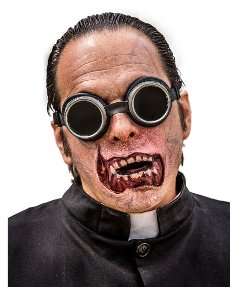 Zombie Mund Latex Applikation Zombie Spezial Make Up Effekt