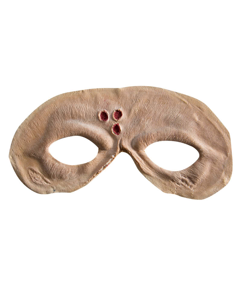 Zombie Stirn mit Augenhöhlen Latex Applikation Filmreifes Zombie