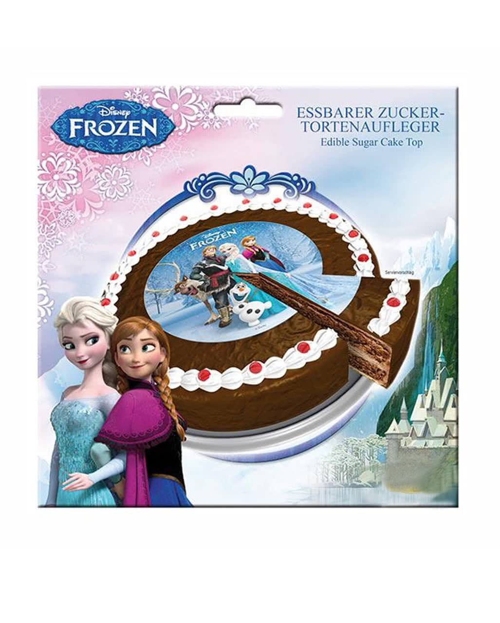 Frozen Tortenaufleger für Disney Fans ❆