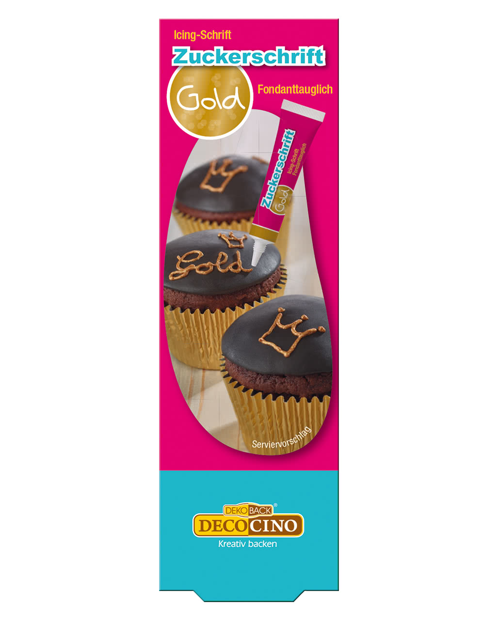 Zuckerschrift gold 18 g ✯ bestellen